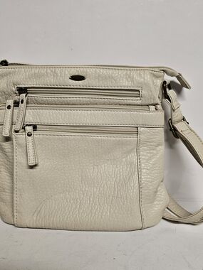 Bentley Cargo Crossbody Bag – White Cream